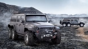 Zgjatet Jeep Wrangler, tani me gjashtë rrota [foto]