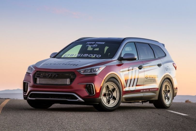 Hyundai Santa-Fe ka më shumë kuajfuqi se LaFerrari [foto]