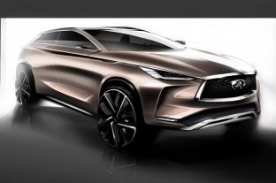 Infiniti QX50 SUV koncept i bërë për të debutuar në Detroit [foto]