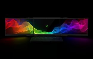 Prezantohet koncepti i laptopit me tre ekrane 4K [foto]