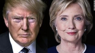 Me sondazhet e CNN Clinton pesë pikë para Trumpit