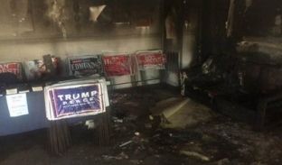 Digjet zyra e republikanëve në Karolinën Veriore