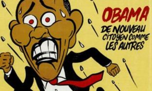 Satira e “Charlie Hebdo” për Barack Obama