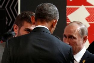 Takim i shkurtër mes Obamas e Putinit