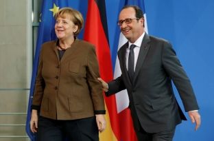 Ndërsa takohen Merkel e Hollande, Evropa bëhet gati për një vit vendimtar