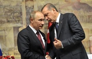  Putin e Erdogan flasin sërish në telefon