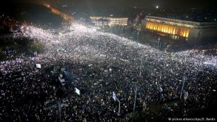 Protestat nё Rumani vazhdojnё