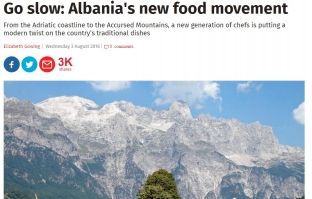 “Bukë, kripë e zemër” në anglezen “Independent”