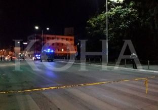 Policia bllokon rrugën kah Kuvendi