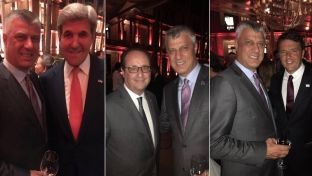 Thaçi takon Kerryn, Hollanden e Renzin në Rio