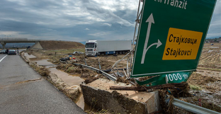 Hapet për komunikacionin rrethrrotullimi Shkup