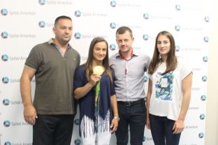  Majlinda Kelmendi vizitoi Spitalin Amerikan