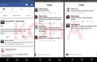 Abrashi, Gecajt: Mi porosit 2 hamburgera dhe një sondazh