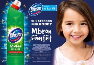 UNICEF dhe Domestos bashkë për përmirësimin e jetës së fëmijëve