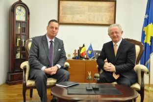 Hyseni kërkoi mbështetje nga Beligjika për anëtarësim të Kosovës në INTERPOL