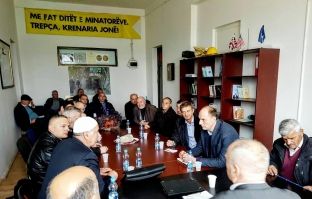 Ymeri e Topalli takojnë minatorët e “Trepçës”