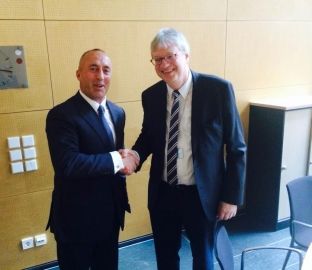 Haradinaj në Berlin flet për zhvillimet politike në Kosovë