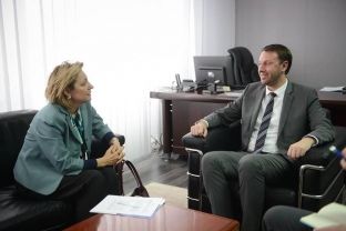 Apostolova në MPMS falënderon Abrashin për bashkëpunim