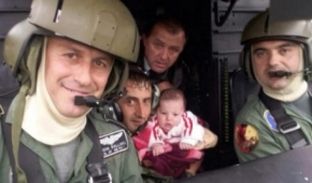 Forcat Ajrore shpëtojnë foshnjën dhe familjen e saj në Burrel