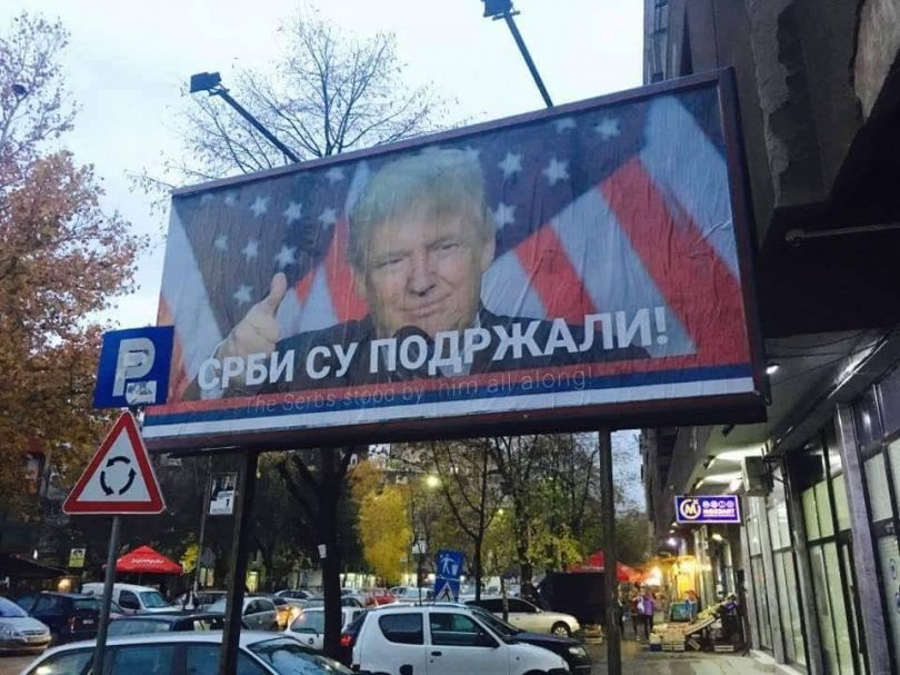  Serbët e veriut i gëzohen fitores së Trumpit