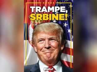 Medie të Beogradit: “ O Trump, he serb!”
