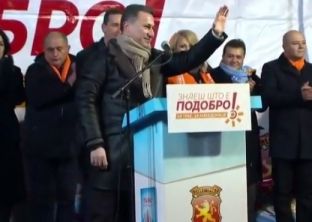 Gruevski nuk do as kantone, as shqipe zyrtare në Maqedoni