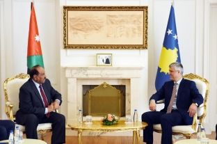 Thaçi: Bashkëpunimi me Jordaninë të shtrihet në të gjitha nivelet e sigurisë