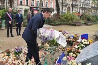 Veseli nderon viktimat e terrorizmit në Paris