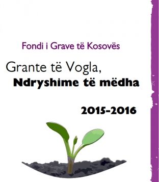 RrGGK publikoj sot broshuren “Grante të vogla, Ndryshime të mëdha”