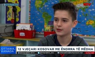 12-vjeçari nga Kosova që synon të bëhet kryeministër i Kanadasë [video]