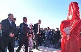 Veseli mori pjesë në zbulimin e bustit të heroit Habib Zogaj