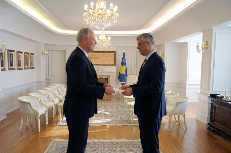 Presidenti Thaçi pranoi letrat kredenciale të ambasadorit të ri të Australisë