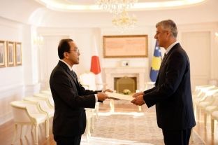 Presidenti Thaçi pranoi letrat kredenciale nga ambasadori japonez