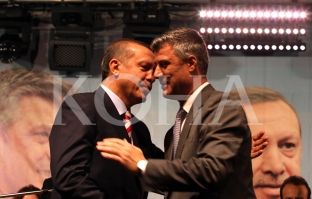 Erdogan pret javën e ardhshme Thaçin në Ankara