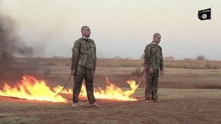 ISIS-i djeg për së gjalli dy ushtarë turq [video +18]