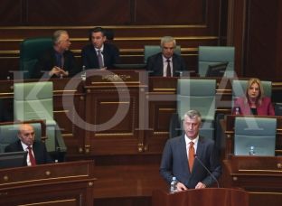  Çka tha Hashim Thaçi sot para deputetëve në Kuvend [video]