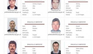 Pesë personat më të rrezikshëm që kërkohen nga Policia e Shqipërisë