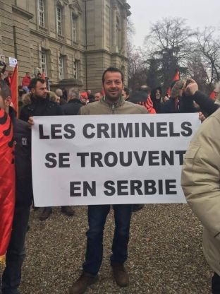 Në Colmar ka nisur protesta për Ramush Haradinajn [video]