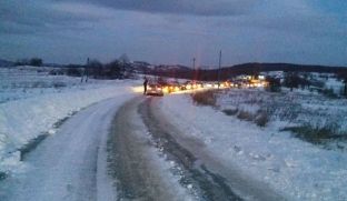  Rruga Prevallë-Brezovicë u zhbllokua, mbetet e pakalueshme ajo drejt qendrës së skijimit