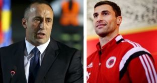 Lorik Cana në përkrahje të Ramush Haradinajt