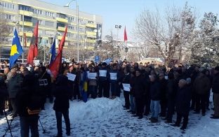 Protestë për Haradinajn në Gjilan