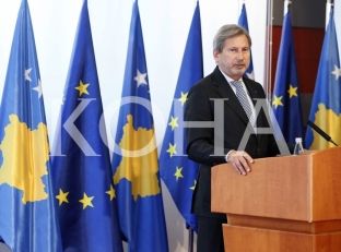 Hahn: Dialogu nuk bën të vihet në pyetje