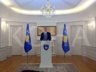  Thaçi: Dialogu nuk ka alternativë, në fund duam pajtim të dy shteteve