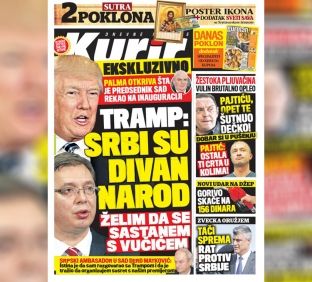 “Trump lavdëron serbët, pret takim me Vuçiqin”