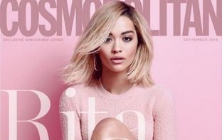 Rita Ora në ballinën e “Cosmopolitan” [foto]