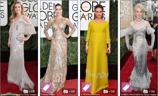 Yjet që shkëlqyen në Golden Globe [foto]
