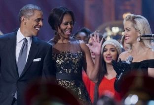 Rita falënderon çiftin Obama