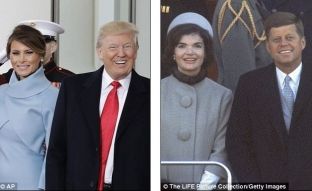 Melania Trump me veshje të ngjashme si ish-zonja e parë amerikane