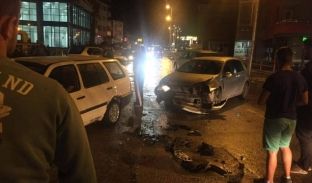 Aksident trafiku në Istog [foto]