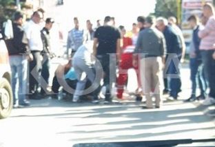  Këmbësorja goditet nga vetura derisa po kalonte rrugën në zebra